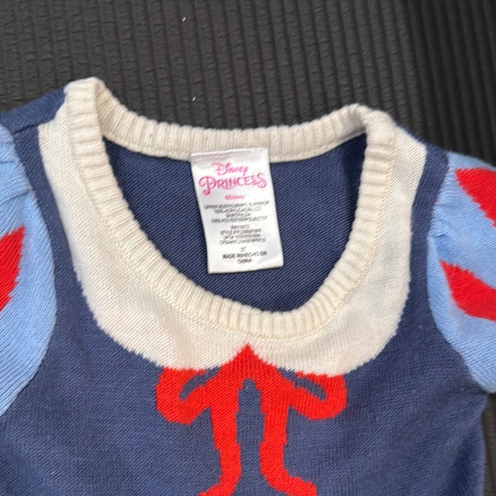 Disney Blue and Gold Kids Snow White dress - Picture 2 of 4